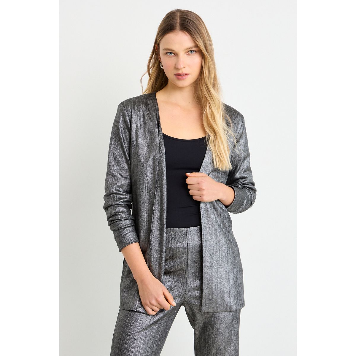 ASH - Tapado Abierto Mujer Gris Ash