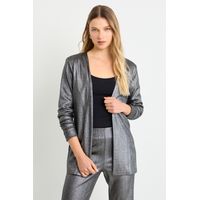 Tapado Abierto Mujer Gris