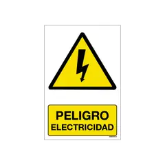MAU PRINT - Señaletica Peligro electricidad 20x30