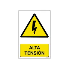 MAU PRINT - Señaletica Alta tension 20x30