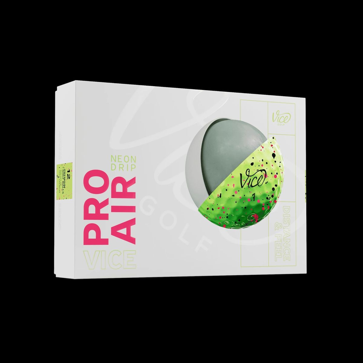 VICE GOLF - Vice Pro Air - 12 pelotas de golf