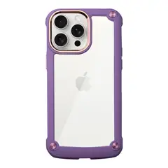KBOD - Carcasa Anti Golpes Reforzada Iron Case Para iPhone 13 Pro Max Lila
