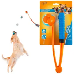 GENERICO - Lanzador Plegable Pelotas Juguetes Perros All For Paws