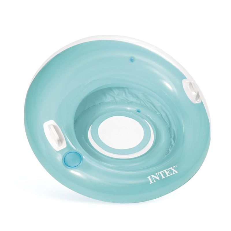 INTEX - Flotador Sillon Inflable INTEX SitN Float Transparent 119 cm
