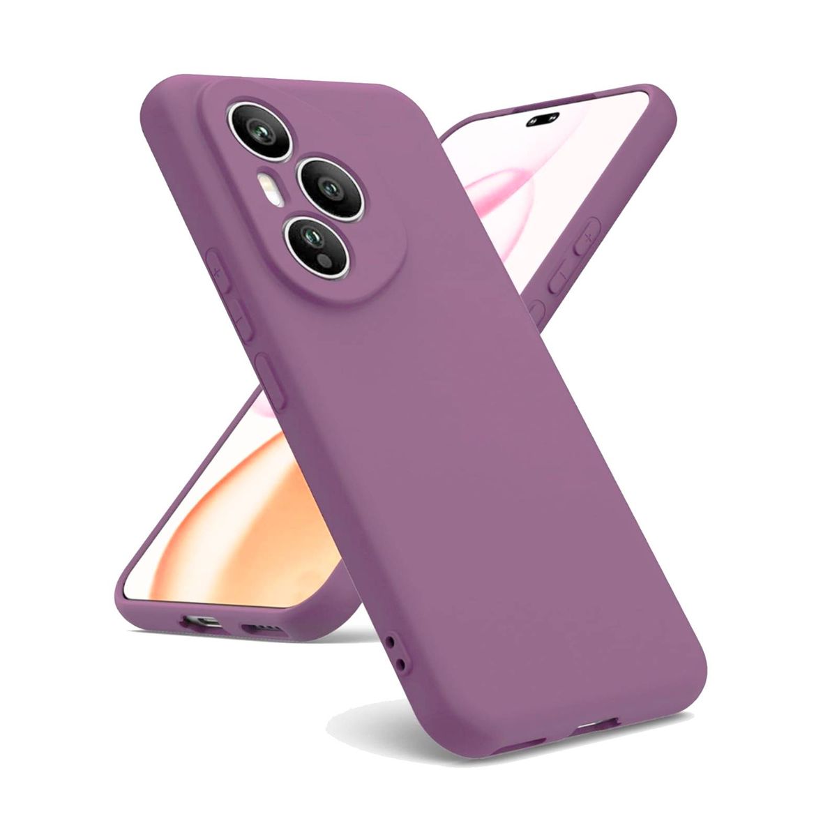 JOIGO - Carcasa Funda Para Honor 400 Pro Goma Morado