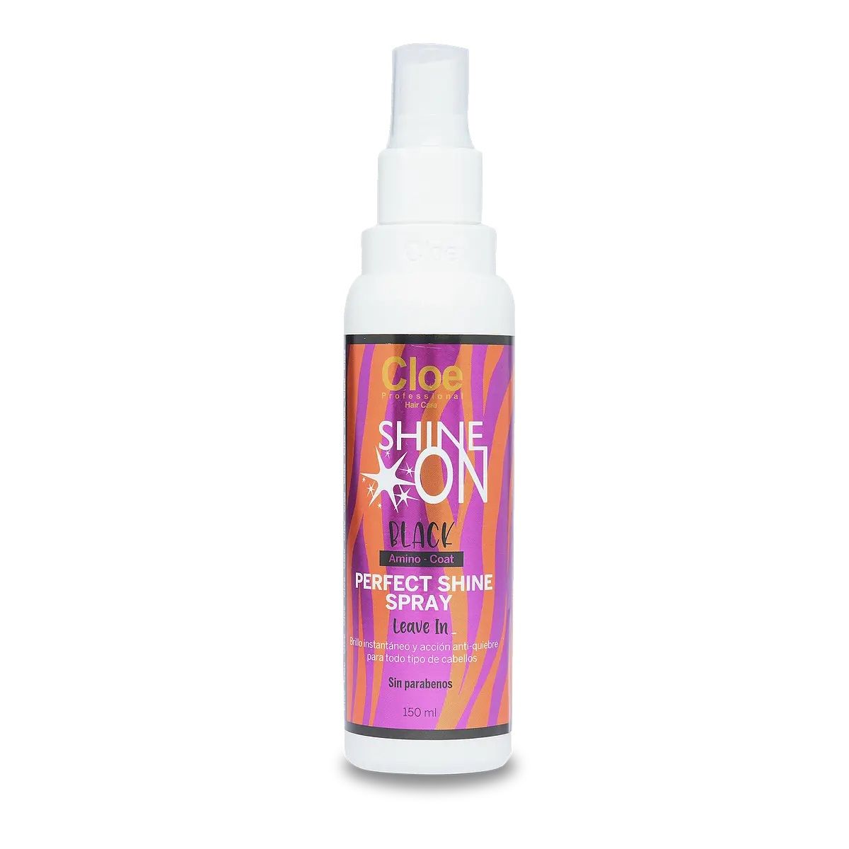 CLOE - Spray de Brillo Shine On Black Cloe 150ML