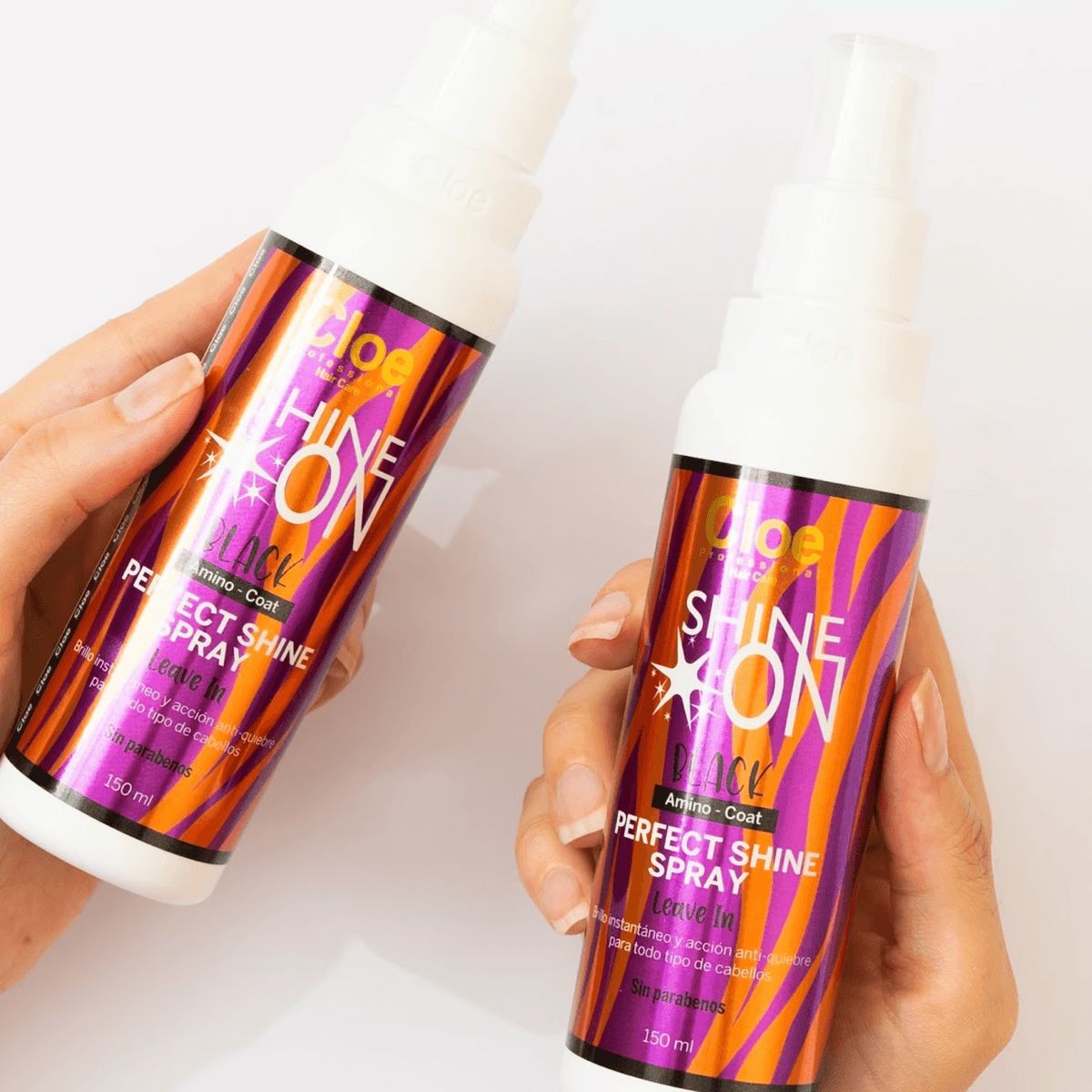 CLOE - Spray de Brillo Shine On Black Cloe 150ML