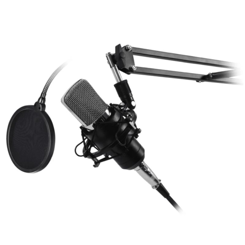 PHILCO - Kit Micrófono Condensador para Streaming Philco