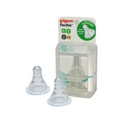 PIGEON - Chupete Peristáltico Corte Y Mamadera Boca Standard