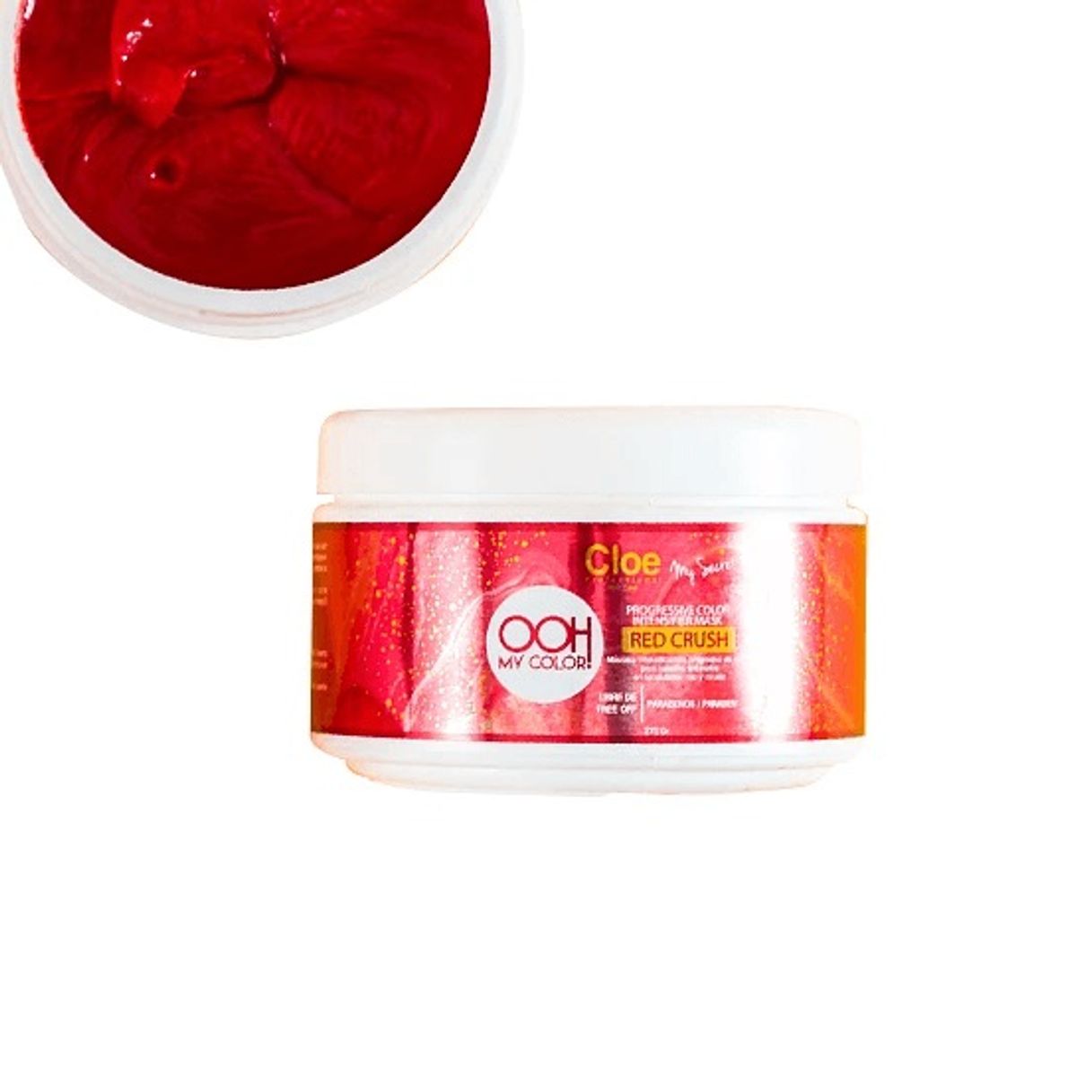 CLOE - Máscara Ooh My Color Red Crush Cloe 270GR
