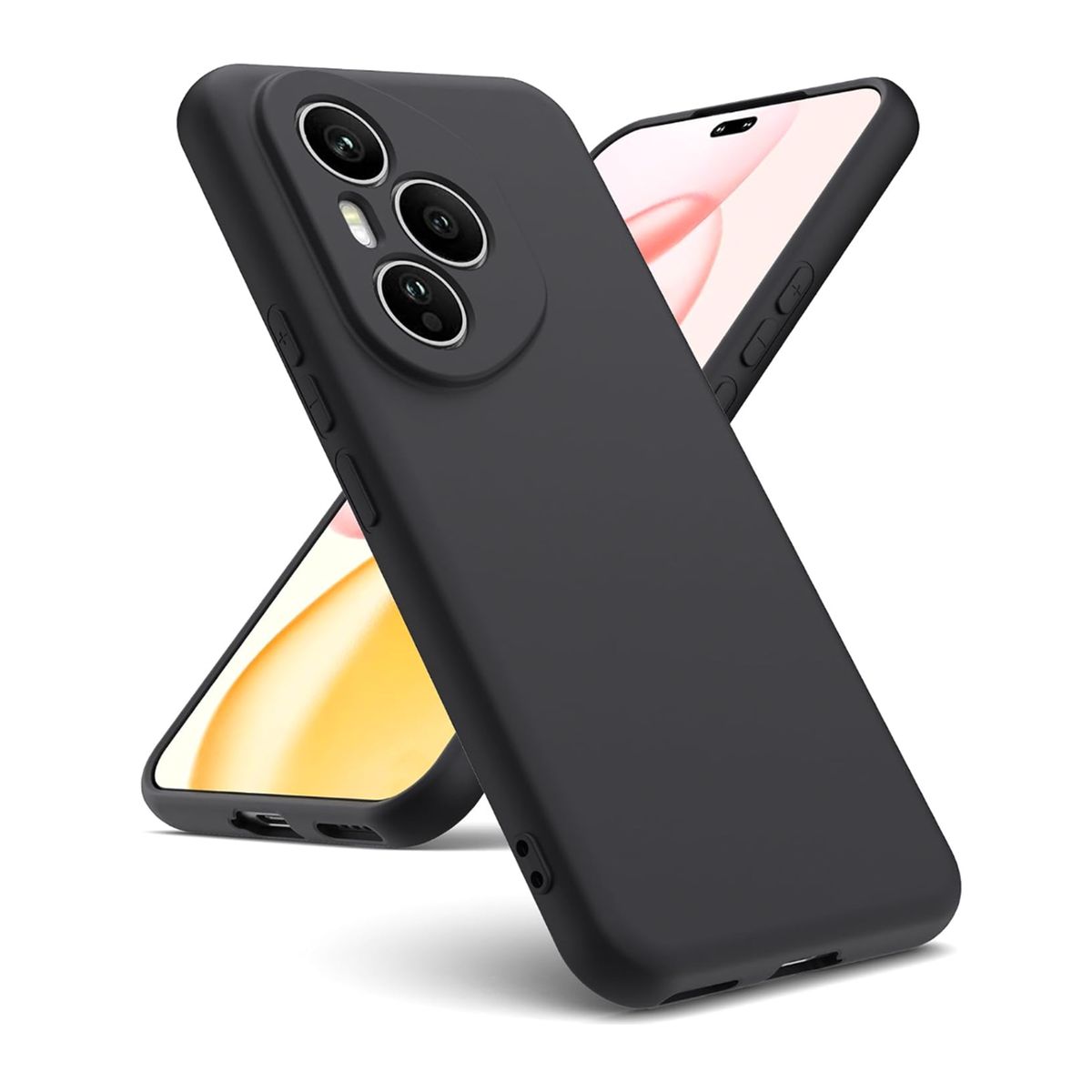 JOIGO - Carcasa Funda Para Honor 400 Pro Goma Negro