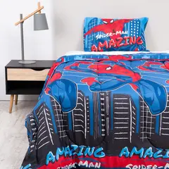 MASHINI - Plumón Reversible 1.5 Plaza Spiderman Amazing