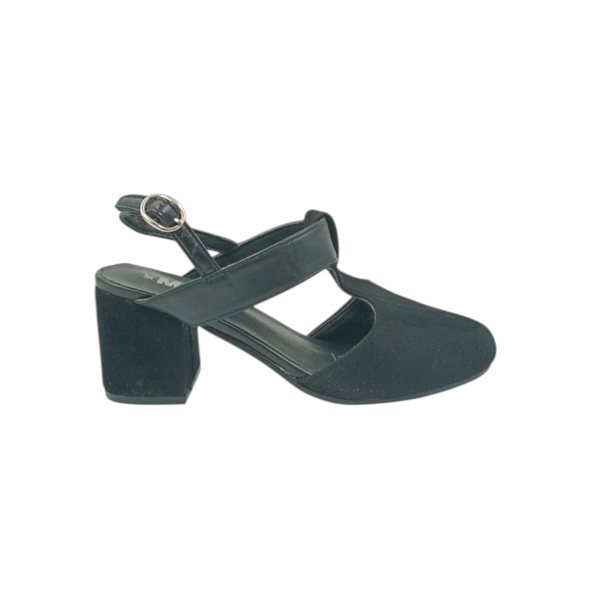 HERIEL - Zapato Negro Taco Mujer