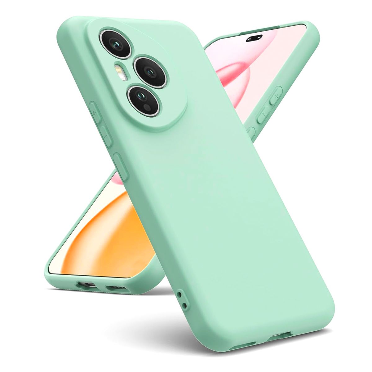 JOIGO - Carcasa Funda Para Honor 400 Pro Goma Turquesa