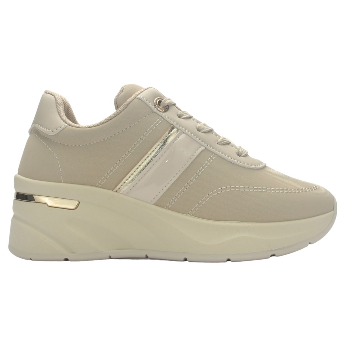 CHALADA - Zapatilla Mujer Chalada Juna-5 Beige Urbano