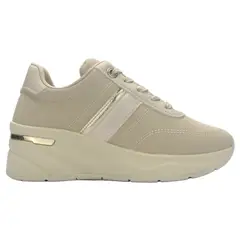 CHALADA - Zapatilla Mujer Juna-5 Beige Urbano