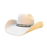 Sombrero Vaquero paño color Hueso