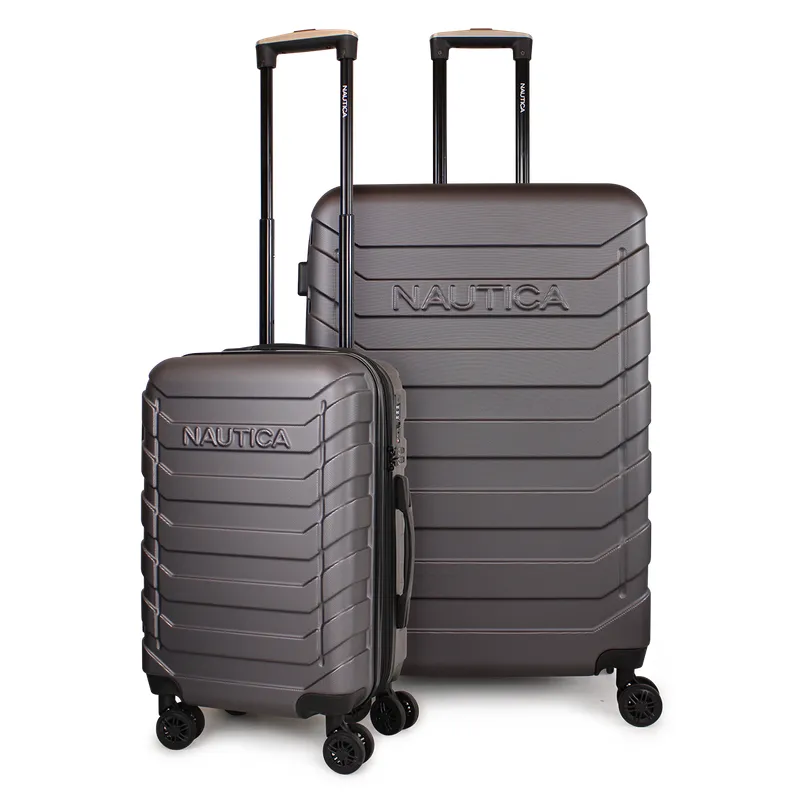 NAUTICA - Pack 2 maletas S+L Soho 10 y 23kg gris Nautica