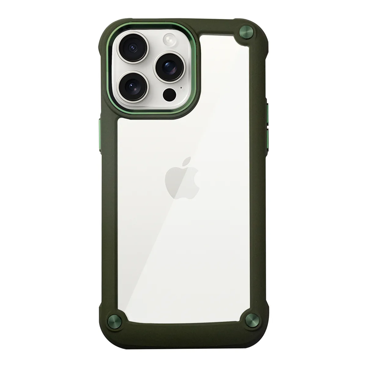 KBOD - Carcasa Anti Golpes Reforzada Kbod Iron Case Para iPhone 14 Pro Verde