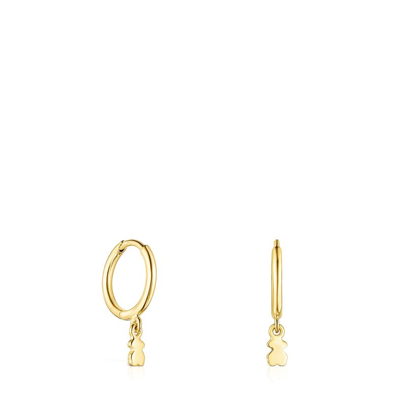 TOUS - Pendientes Cool Joy de Plata Vermeil Mujer Tous