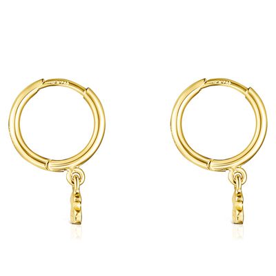 Imagen 2 del producto Pendientes Cool Joy de Plata Vermeil Mujer