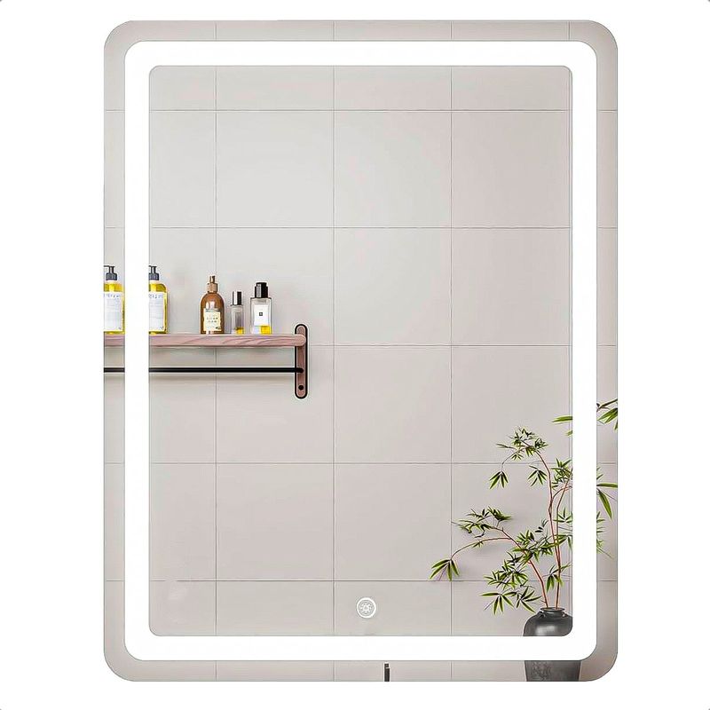 GENERICO - Espejo Led Espejo Rectangular Decorativo Espejo De Baño Led