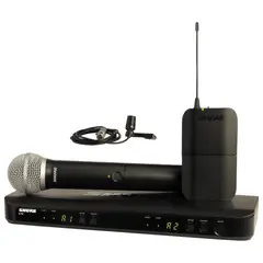SHURE - Microfono Inalambrico Mano-Solapa BLX1288CVL-M15 - Negro