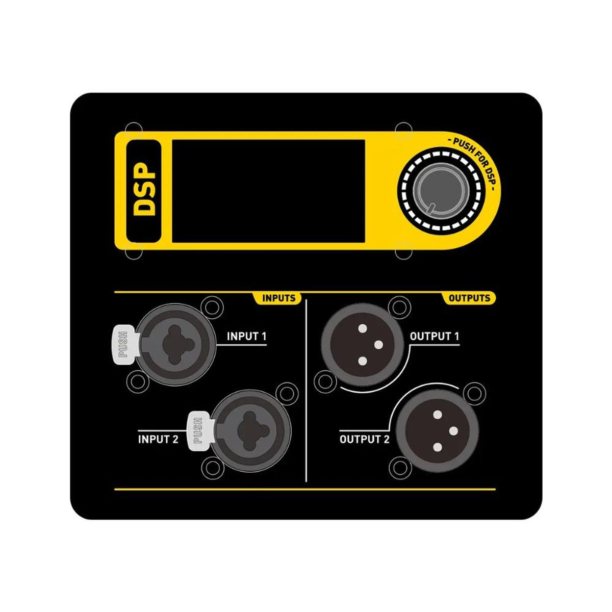 SKP - Sub Bajo Autoamplificado 18 pulgadas SKP QW18S - Negro