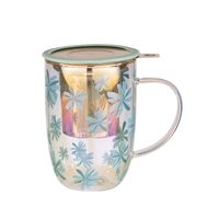 Mug Bhoro Green Bloom 470 ml