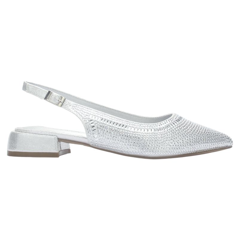 CHALADA - Ballerina Mujer  Chalada Diri-1 Plateado Casual
