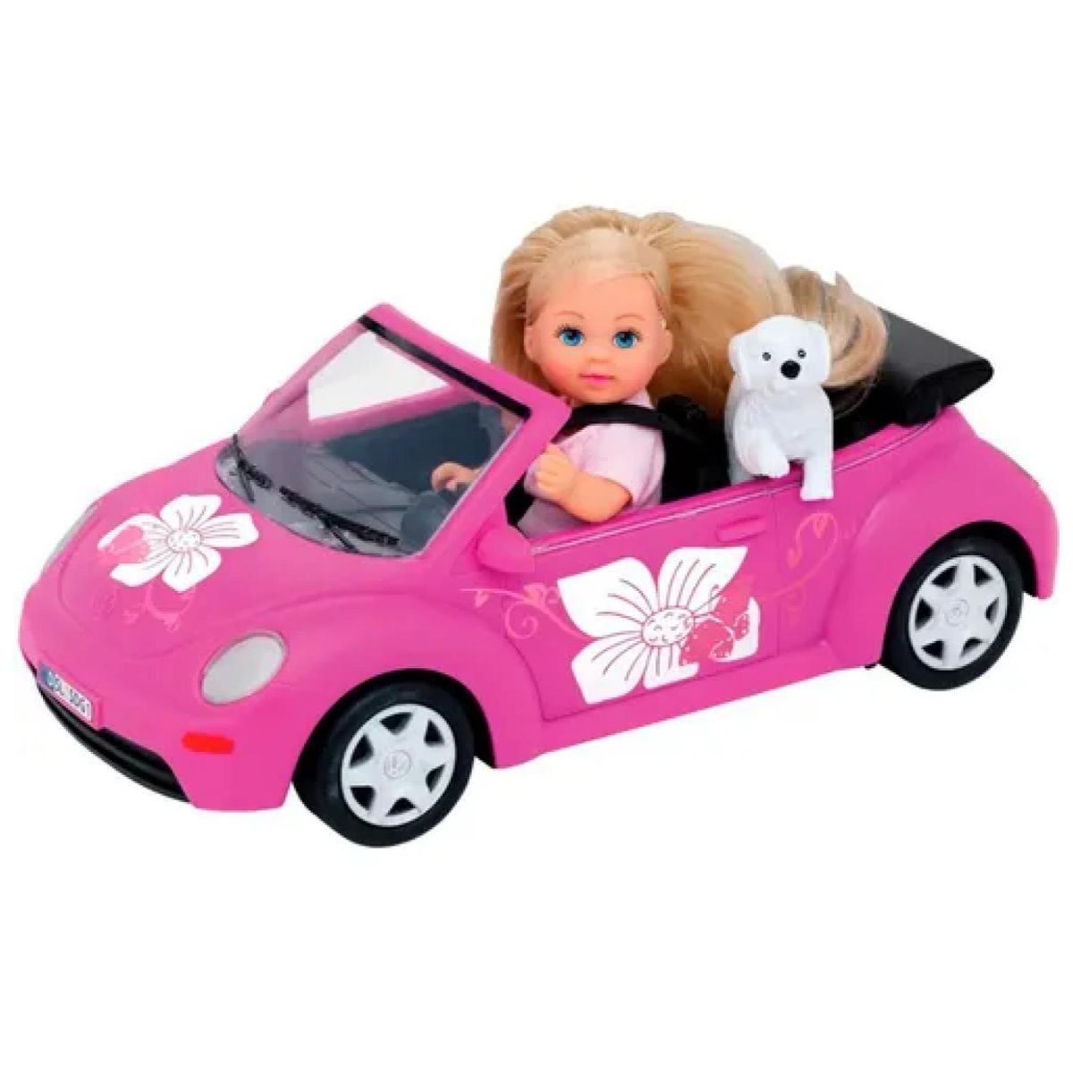 GENERICO - Juguete Figura Evi Con Mascota Y Auto Paseo Infantil