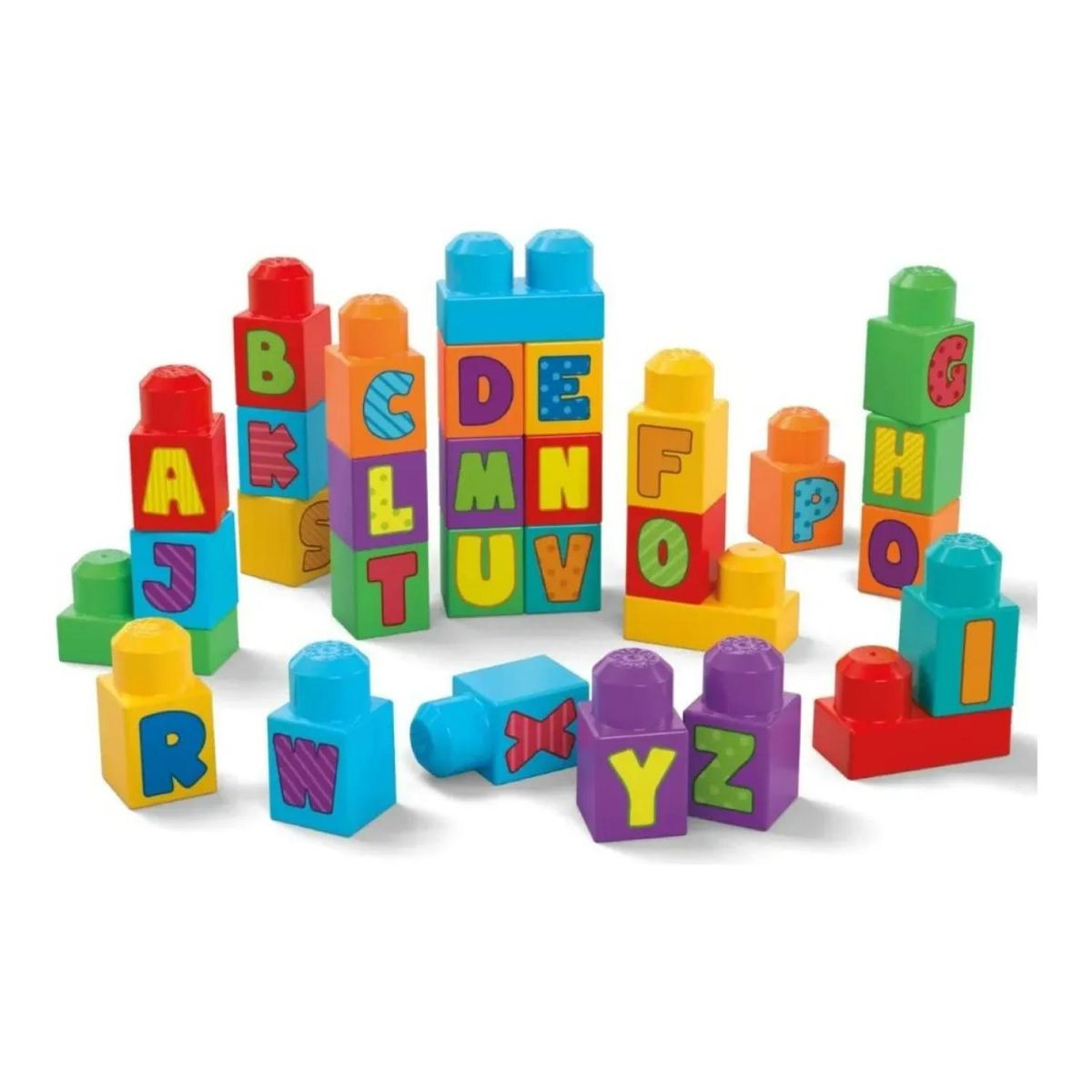 GENERICO - Juguete Bloques De Construccion Y Aprendizaje ABC 30 Piezas