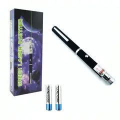 SHOP EHOME BAG - Puntero Laser Verde Potente+ Pilas Foco Ajustable Premium