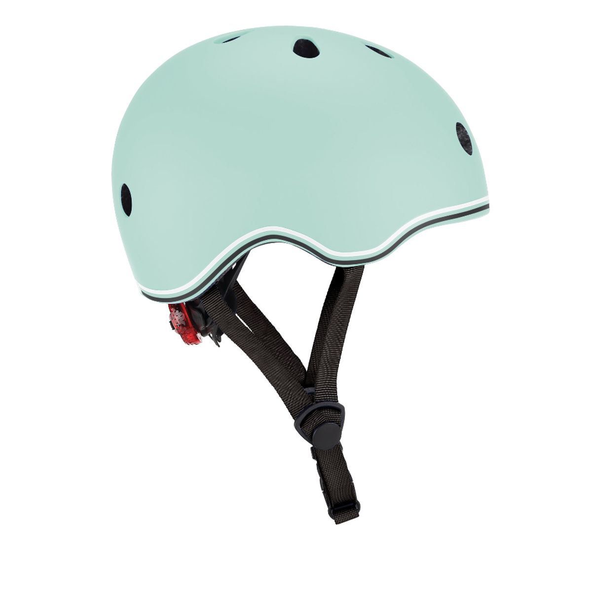 GLOBBER - Casco infantil Globber Go Up Lights Mint Talla XXSXS 45-51