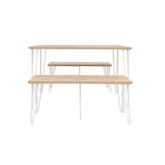 AGM - Juego Comedor 120 x 73 x 75 Vintage Jerez
