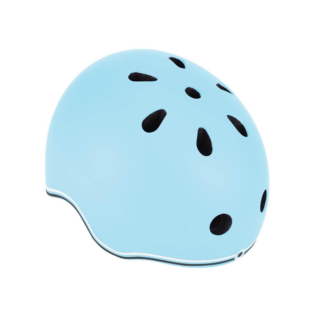 GLOBBER - Casco infantil Globber Go Up Lights Pastel Blue Talla XXSXS 45-51