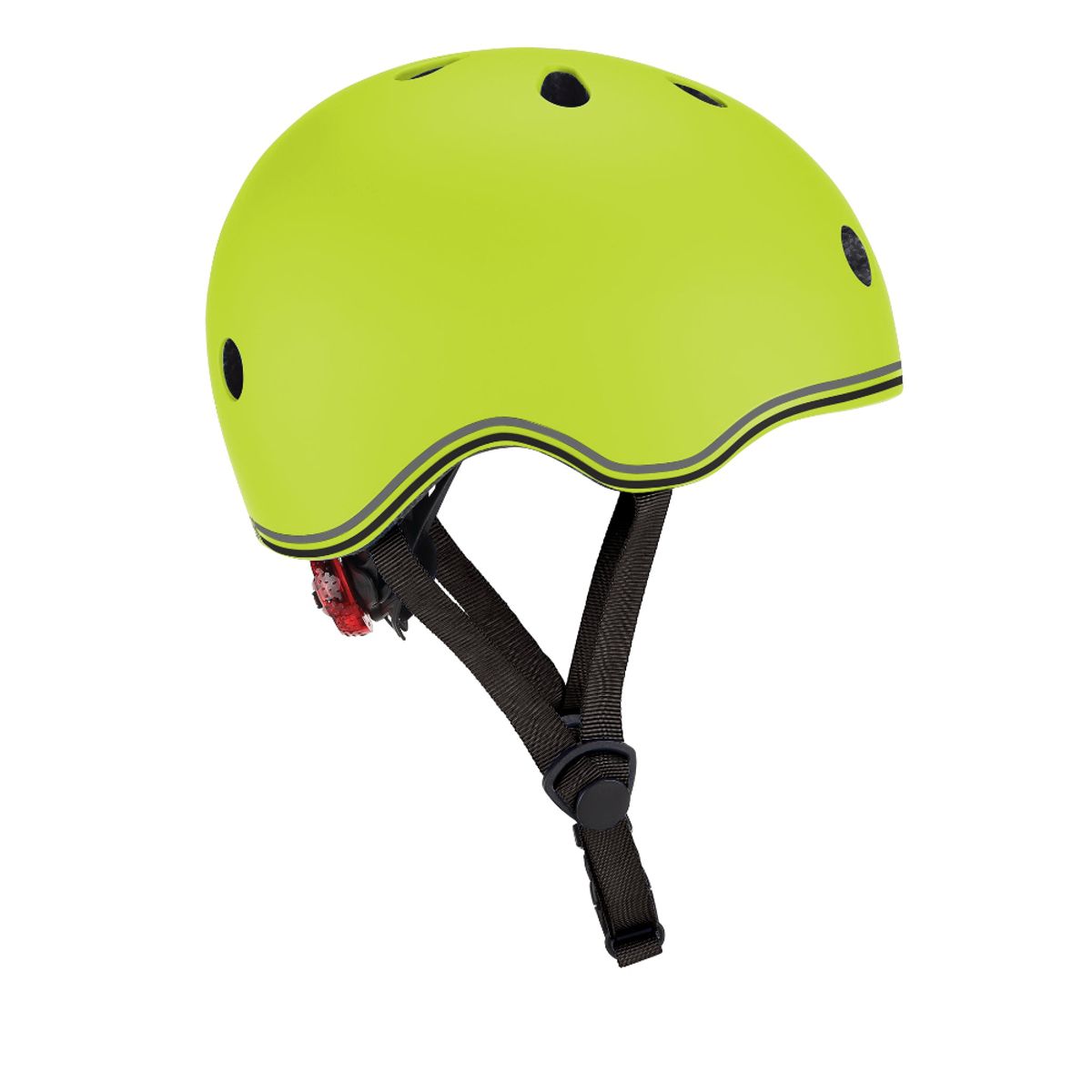 GLOBBER - Casco infantil Globber Go Up Lights Lime Green Talla XXSXS 45-51