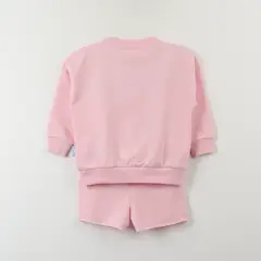 BLUEY - Conjunto Comfy Niña Rosado Bingo Y