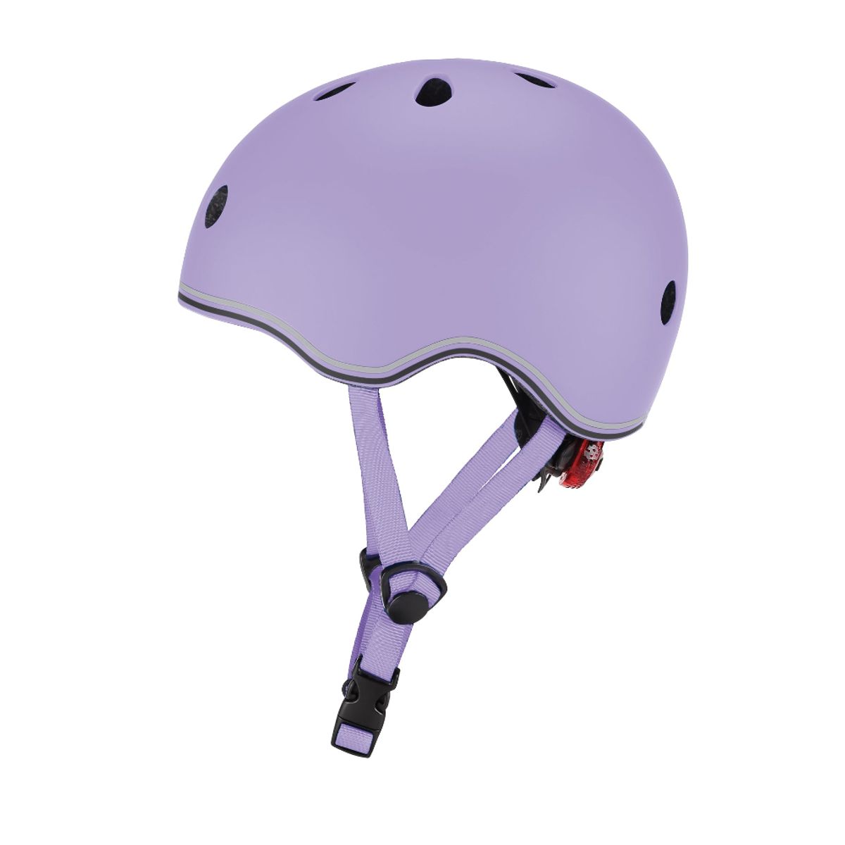 GLOBBER - Casco infantil Globber Go Up Lights Lavender Talla XXSXS 45-51