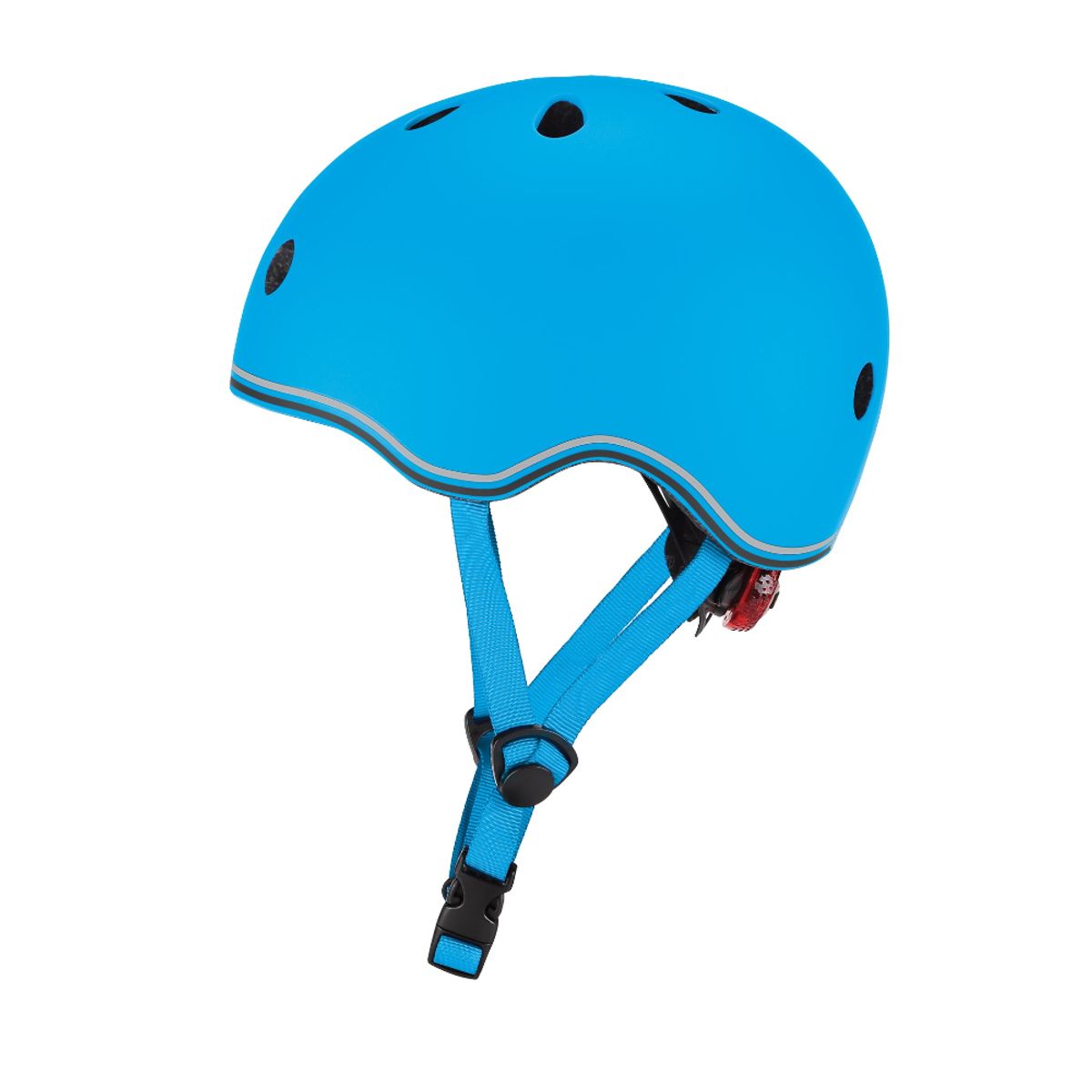 GLOBBER - Casco infantil Globber Go Up Lights Sky Blue Talla XXSXS 45-51