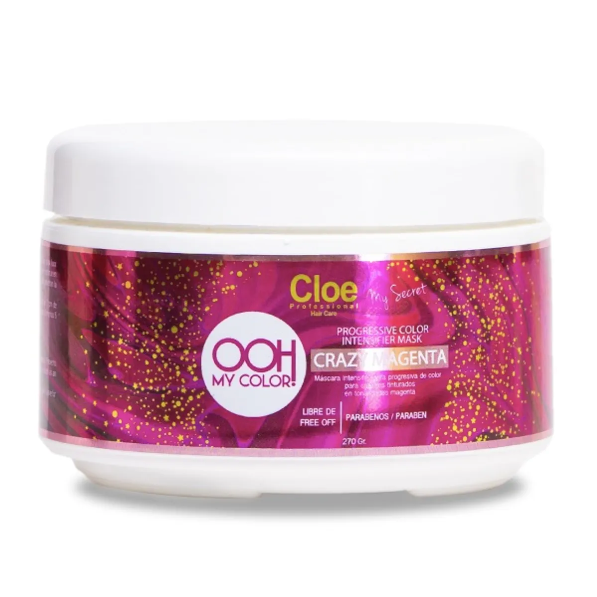 CLOE - Máscara Ooh My Color Crazy Magenta Cloe 270GR