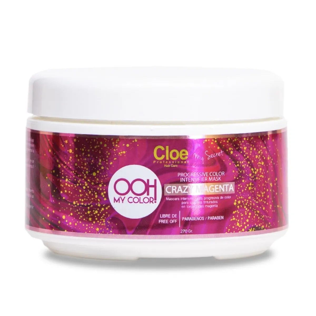 CLOE - Máscara Ooh My Color Crazy Magenta Cloe 270GR