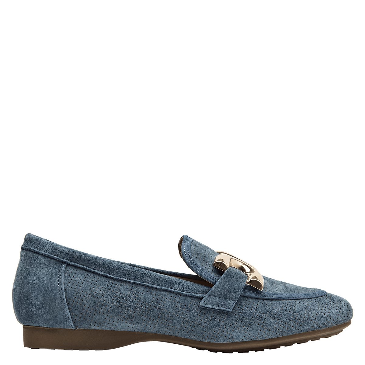 POLLINI - Mocasin Mujer Casual Celeste