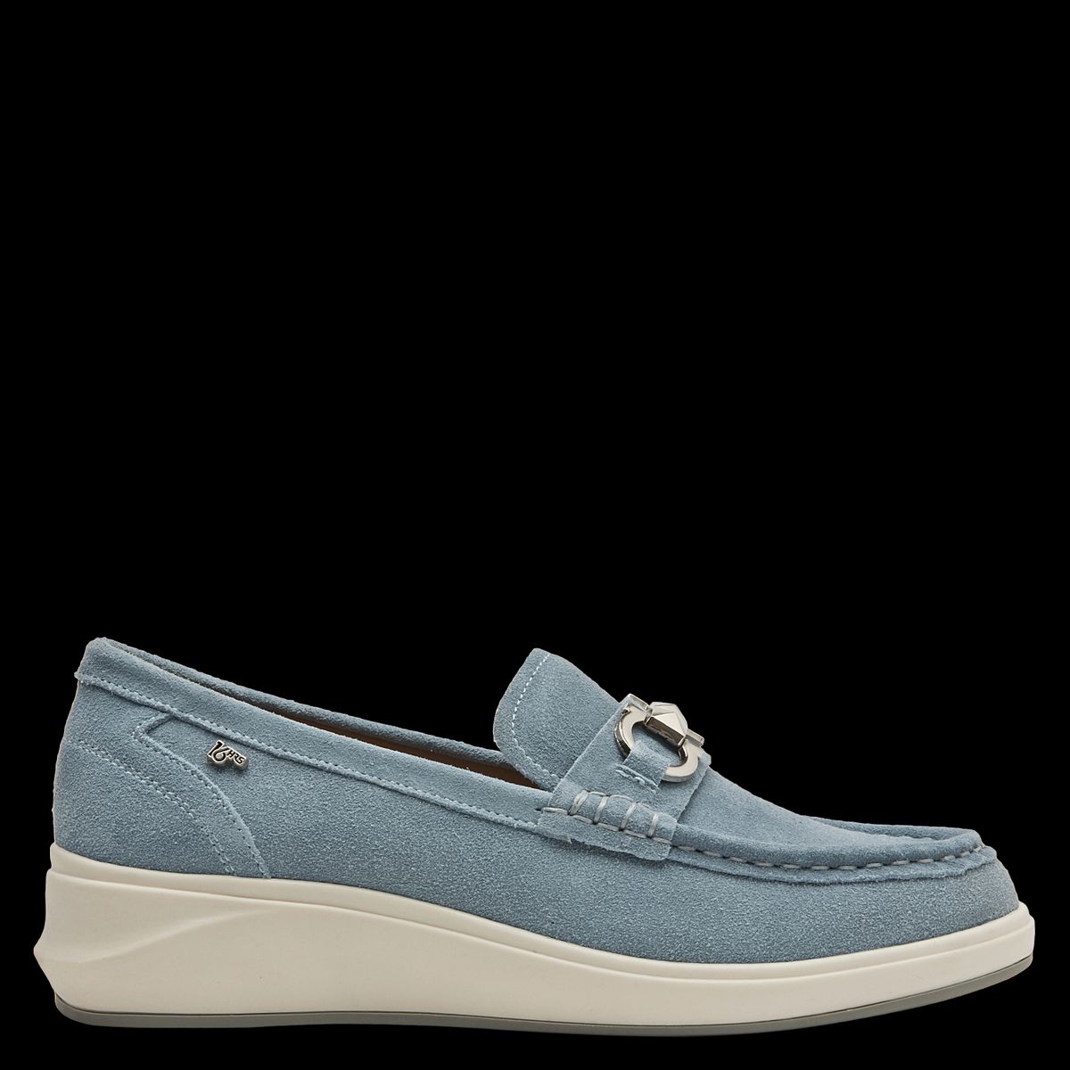 16 HRS - Mocasin Mujer Casual Celeste