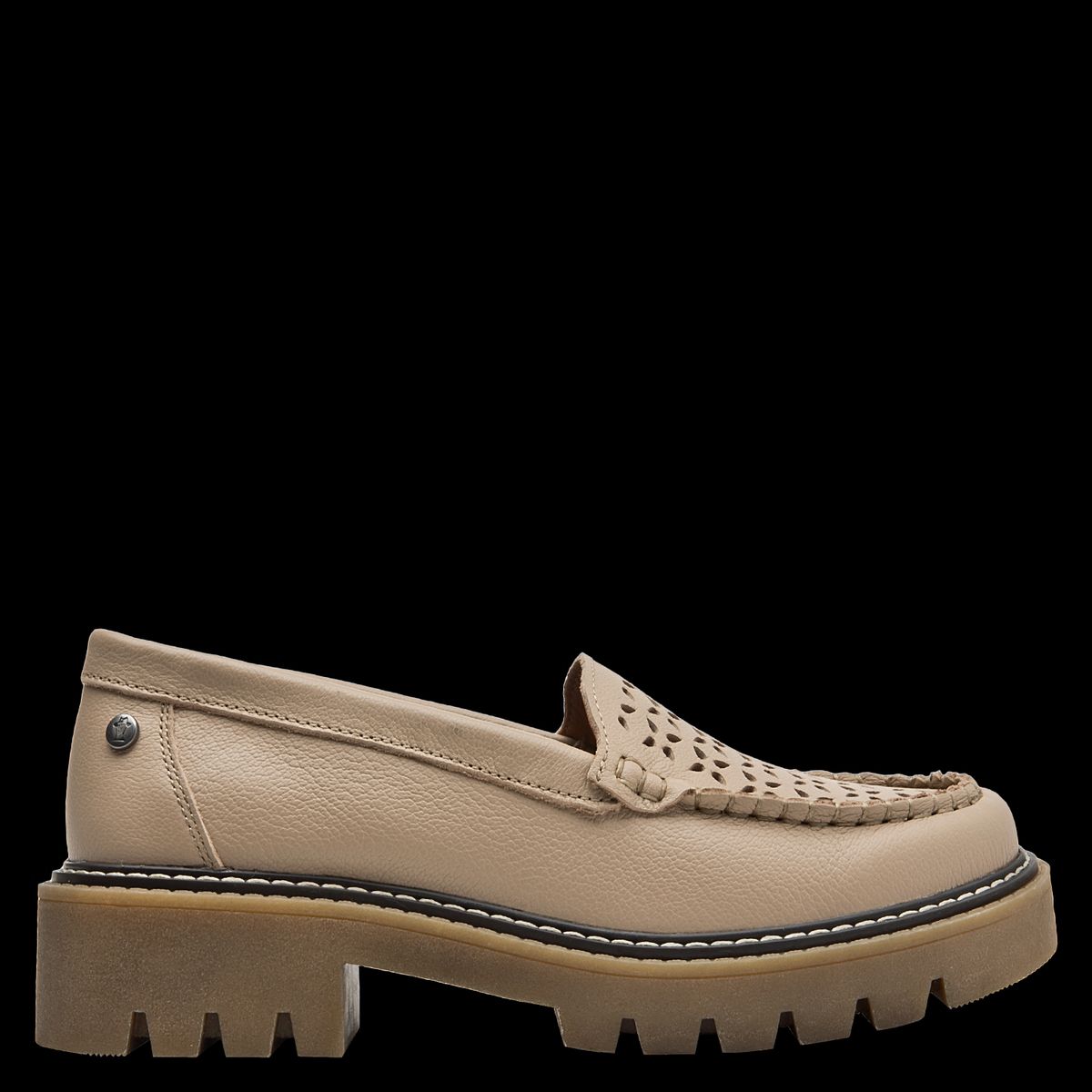 PANAMA JACK - Mocasín Mujer Casual Beige