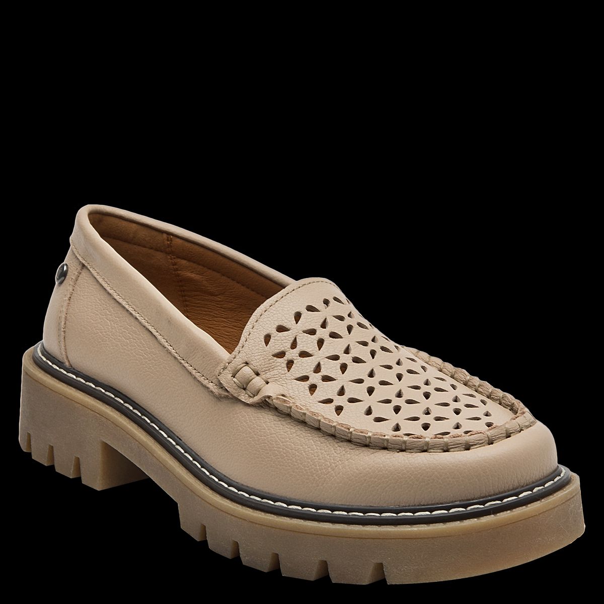 PANAMA JACK - Mocasín Mujer Casual Beige