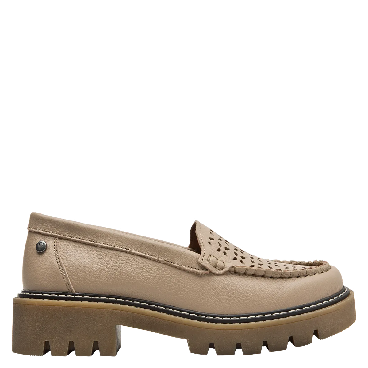 PANAMA JACK - Mocasín Mujer Casual Beige