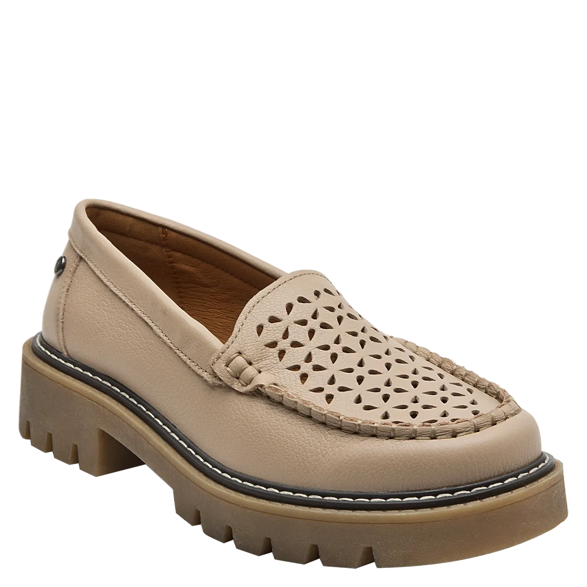 PANAMA JACK - Mocasín Mujer Casual Beige