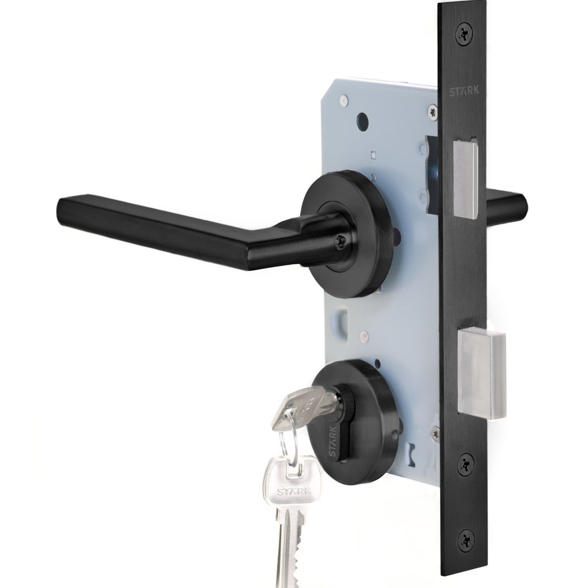 GENERICO - Cerradura embutir Stärk Design dorm-bod Cilin ext-seg int 2 manilla MAITE