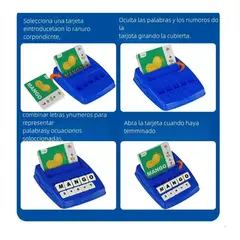 GENERICO - Juguete Didactico 2 En 1 Numeros Y Letras Educativo